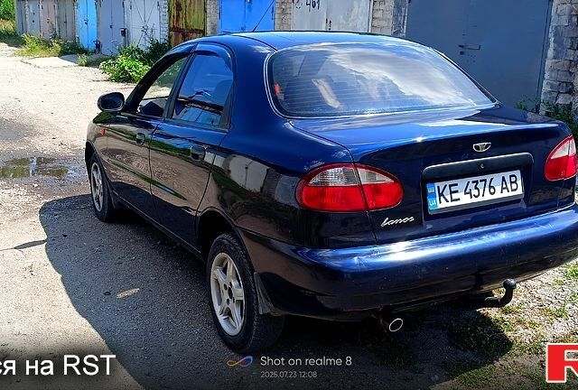 Синий Дэу Ланос, объемом двигателя 1.6 л и пробегом 314 тыс. км за 2700 $, фото 1 на Automoto.ua