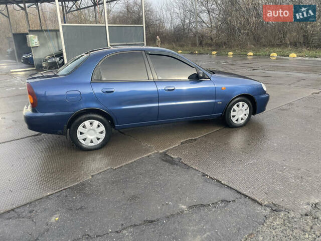 Синий Дэу Ланос, объемом двигателя 1.5 л и пробегом 287 тыс. км за 2500 $, фото 7 на Automoto.ua