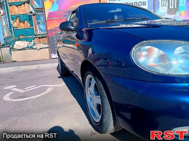 Синий Дэу Ланос, объемом двигателя 1.5 л и пробегом 244 тыс. км за 2799 $, фото 5 на Automoto.ua