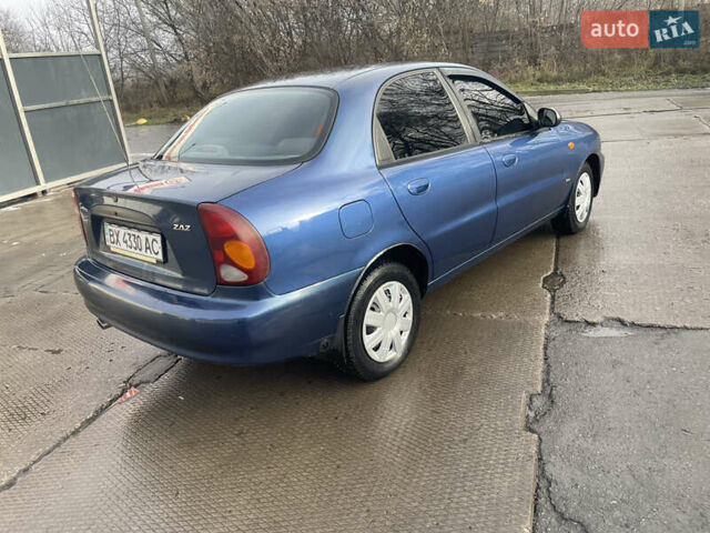Синий Дэу Ланос, объемом двигателя 1.5 л и пробегом 287 тыс. км за 2500 $, фото 6 на Automoto.ua