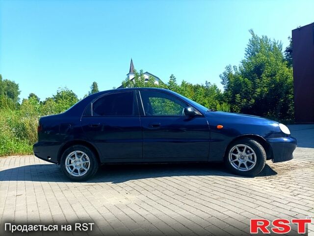 Синий Дэу Ланос, объемом двигателя 1.5 л и пробегом 224 тыс. км за 2199 $, фото 5 на Automoto.ua