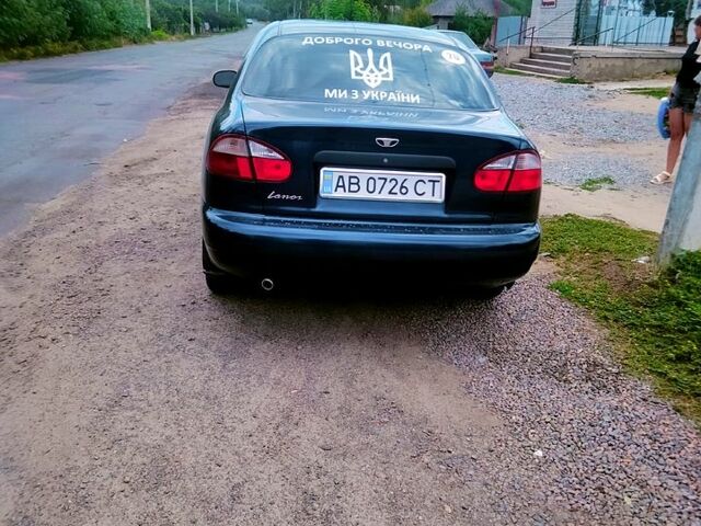 Синий Дэу Ланос, объемом двигателя 1.5 л и пробегом 240 тыс. км за 2400 $, фото 1 на Automoto.ua