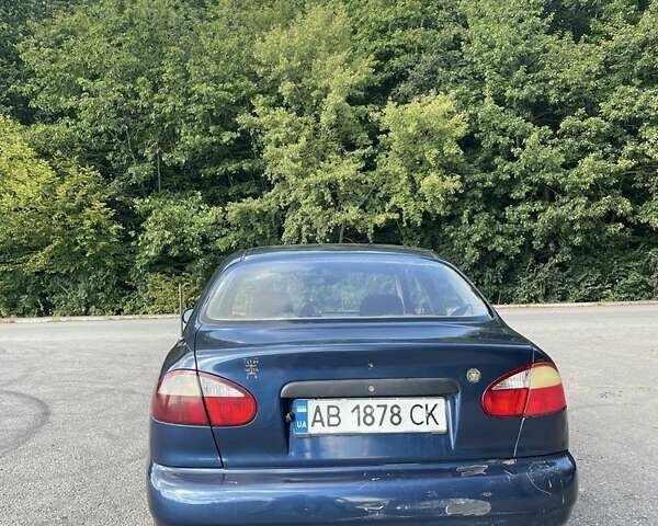 Синий Дэу Ланос, объемом двигателя 1.5 л и пробегом 250 тыс. км за 1300 $, фото 5 на Automoto.ua
