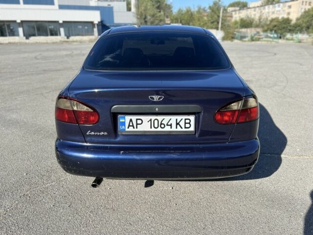 Синий Дэу Ланос, объемом двигателя 1.5 л и пробегом 214 тыс. км за 2500 $, фото 1 на Automoto.ua