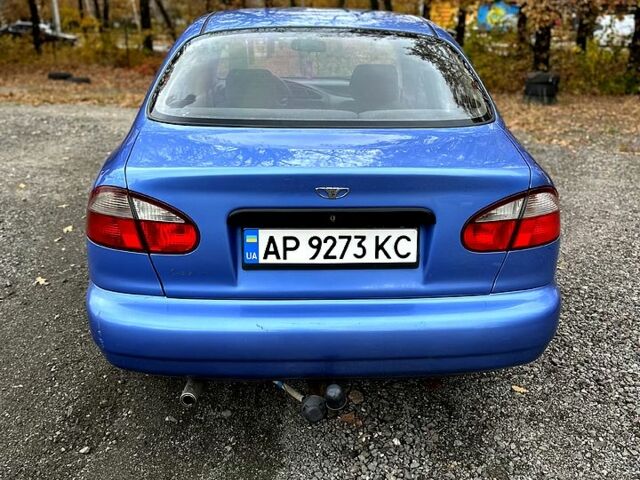 Синий Дэу Ланос, объемом двигателя 1.5 л и пробегом 203 тыс. км за 2300 $, фото 1 на Automoto.ua