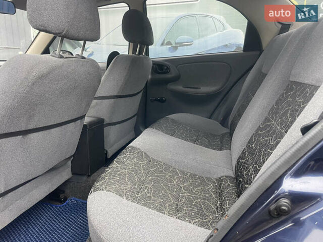 Синий Дэу Ланос, объемом двигателя 1.3 л и пробегом 126 тыс. км за 2199 $, фото 7 на Automoto.ua