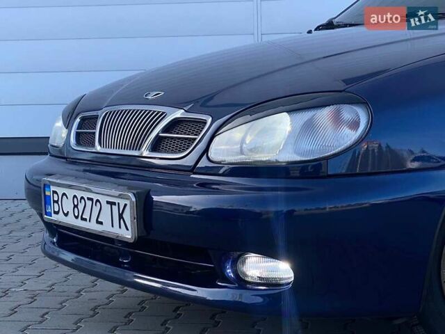 Синий Дэу Ланос, объемом двигателя 1.6 л и пробегом 250 тыс. км за 2900 $, фото 3 на Automoto.ua