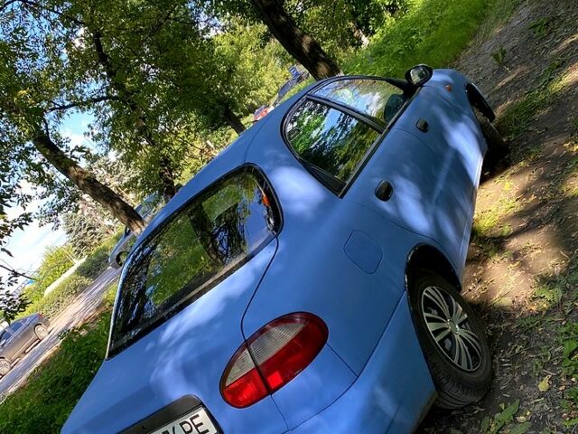 Синий Дэу Ланос, объемом двигателя 1.5 л и пробегом 102 тыс. км за 1260 $, фото 4 на Automoto.ua
