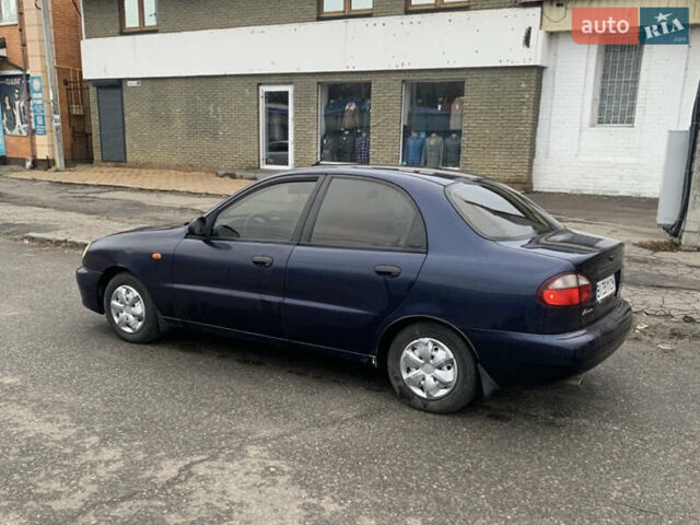 Синий Дэу Ланос, объемом двигателя 1.5 л и пробегом 257 тыс. км за 2000 $, фото 7 на Automoto.ua