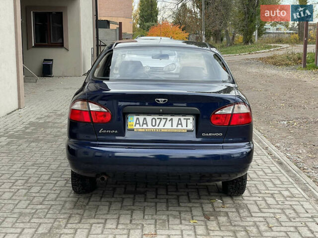 Деу Ланос 2005 у Василькове на Automoto.ua Синій Деу Ланос, об'ємом двигуна 1.5 л та пробігом 140 тис. км за 2650 $, фото 2 на Automoto.ua
