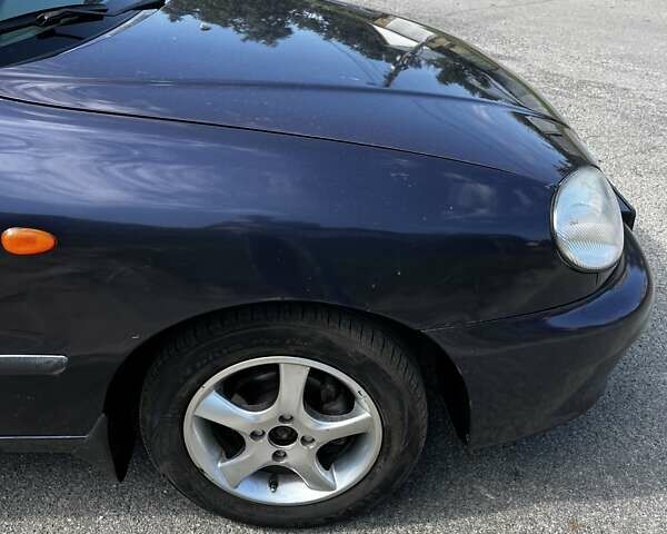 Синий Дэу Ланос, объемом двигателя 1.5 л и пробегом 166 тыс. км за 2500 $, фото 1 на Automoto.ua