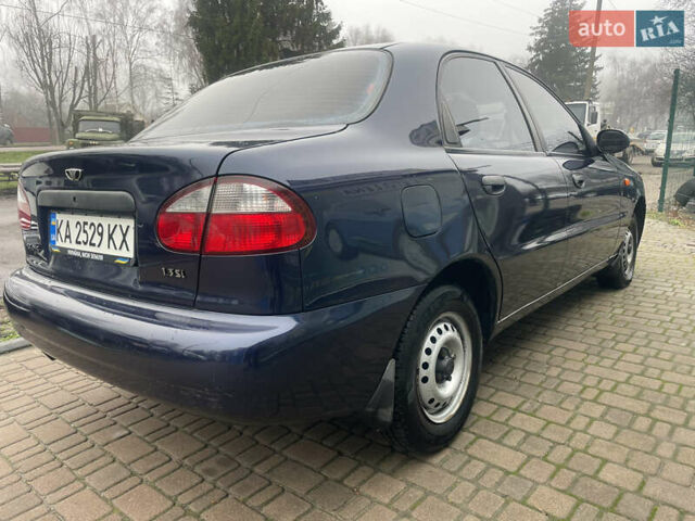 Синий Дэу Ланос, объемом двигателя 1.3 л и пробегом 126 тыс. км за 2199 $, фото 3 на Automoto.ua