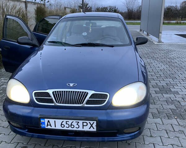 Синій Деу Ланос, об'ємом двигуна 1.5 л та пробігом 233 тис. км за 1500 $, фото 1 на Automoto.ua