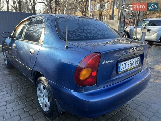 Синий Дэу Ланос, объемом двигателя 1.5 л и пробегом 217 тыс. км за 1550 $, фото 13 на Automoto.ua