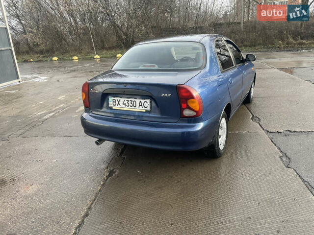 Синий Дэу Ланос, объемом двигателя 1.5 л и пробегом 287 тыс. км за 2500 $, фото 5 на Automoto.ua