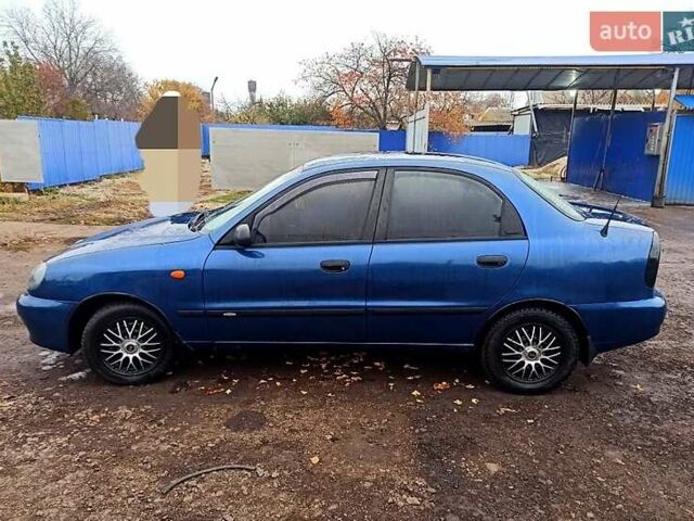 Синій Деу Ланос, об'ємом двигуна 1.5 л та пробігом 114 тис. км за 2500 $, фото 1 на Automoto.ua
