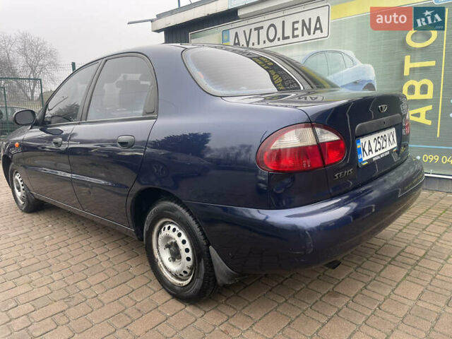 Синий Дэу Ланос, объемом двигателя 1.3 л и пробегом 126 тыс. км за 2199 $, фото 5 на Automoto.ua