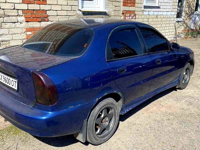 Синій Деу Ланос, об'ємом двигуна 1.6 л та пробігом 0 тис. км за 1700 $, фото 3 на Automoto.ua