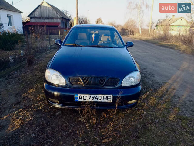 Синій Деу Ланос, об'ємом двигуна 1.5 л та пробігом 320 тис. км за 1999 $, фото 1 на Automoto.ua