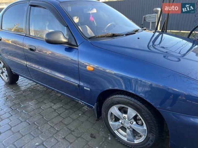 Синий Дэу Ланос, объемом двигателя 1.5 л и пробегом 217 тыс. км за 1550 $, фото 11 на Automoto.ua