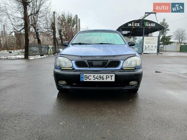 Синій Деу Ланос, об'ємом двигуна 1.5 л та пробігом 500 тис. км за 1400 $, фото 1 на Automoto.ua