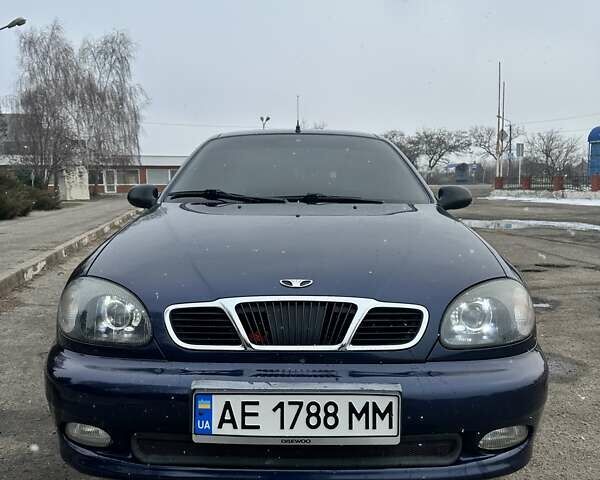 Синий Дэу Ланос, объемом двигателя 1.5 л и пробегом 200 тыс. км за 3500 $, фото 5 на Automoto.ua