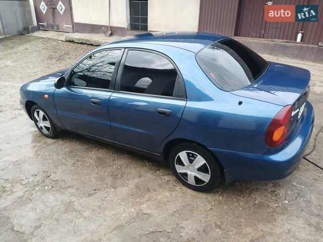 Синий Дэу Ланос, объемом двигателя 1.5 л и пробегом 223 тыс. км за 2199 $, фото 6 на Automoto.ua