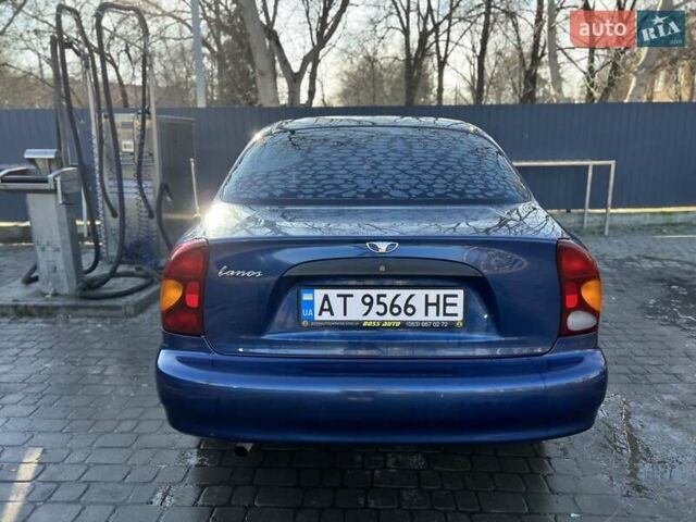 Синий Дэу Ланос, объемом двигателя 1.5 л и пробегом 217 тыс. км за 1550 $, фото 9 на Automoto.ua