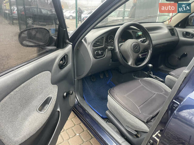 Синий Дэу Ланос, объемом двигателя 1.3 л и пробегом 126 тыс. км за 2199 $, фото 6 на Automoto.ua