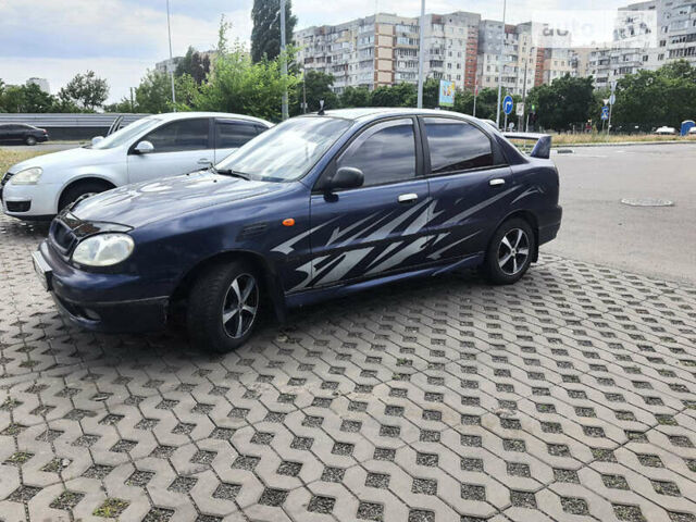 Синій Деу Ланос, об'ємом двигуна 1.3 л та пробігом 157 тис. км за 2050 $, фото 9 на Automoto.ua