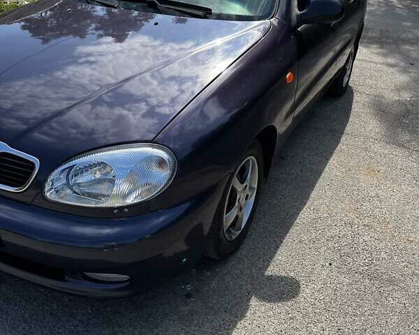 Синий Дэу Ланос, объемом двигателя 1.5 л и пробегом 166 тыс. км за 2500 $, фото 6 на Automoto.ua