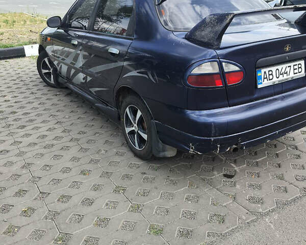 Синій Деу Ланос, об'ємом двигуна 1.3 л та пробігом 157 тис. км за 2050 $, фото 4 на Automoto.ua