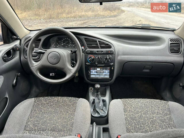 Синий Дэу Ланос, объемом двигателя 1.5 л и пробегом 177 тыс. км за 2100 $, фото 14 на Automoto.ua