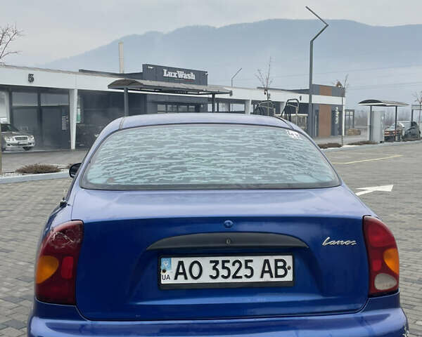 Синий Дэу Ланос, объемом двигателя 1.5 л и пробегом 330 тыс. км за 1399 $, фото 1 на Automoto.ua