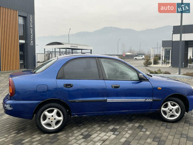 Синий Дэу Ланос, объемом двигателя 1.5 л и пробегом 330 тыс. км за 1399 $, фото 3 на Automoto.ua