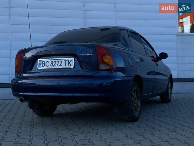 Синий Дэу Ланос, объемом двигателя 1.6 л и пробегом 250 тыс. км за 2900 $, фото 6 на Automoto.ua