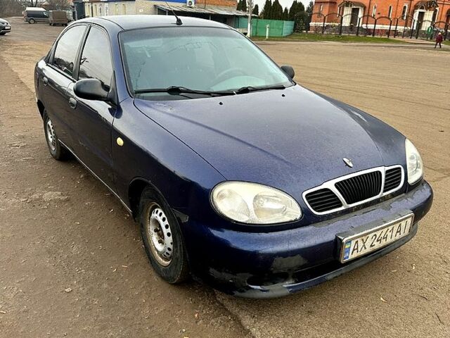 Синій Деу Ланос, об'ємом двигуна 1.5 л та пробігом 224 тис. км за 1300 $, фото 1 на Automoto.ua