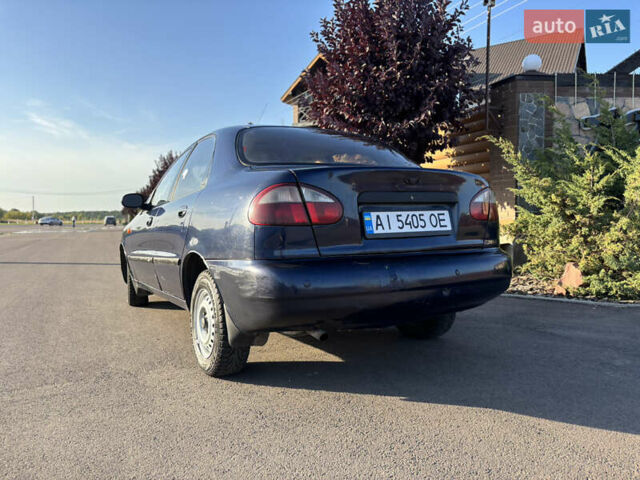 Синий Дэу Ланос, объемом двигателя 1.5 л и пробегом 333 тыс. км за 1599 $, фото 5 на Automoto.ua