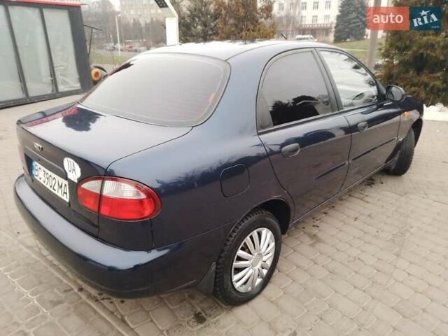 Синій Деу Ланос, об'ємом двигуна 1.6 л та пробігом 150 тис. км за 2900 $, фото 3 на Automoto.ua