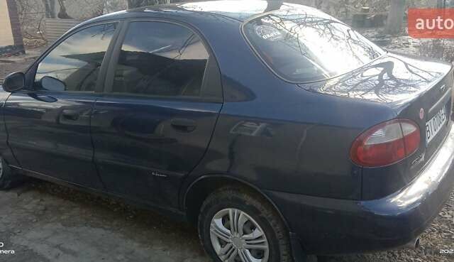 Синій Деу Ланос, об'ємом двигуна 1.3 л та пробігом 150 тис. км за 2500 $, фото 2 на Automoto.ua