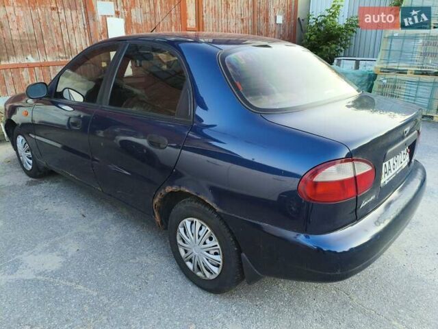 Синій Деу Ланос, об'ємом двигуна 1.5 л та пробігом 204 тис. км за 1950 $, фото 2 на Automoto.ua