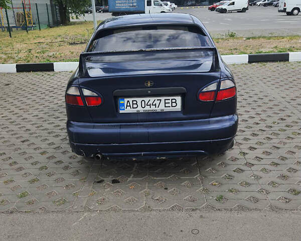 Синій Деу Ланос, об'ємом двигуна 1.3 л та пробігом 157 тис. км за 2050 $, фото 2 на Automoto.ua