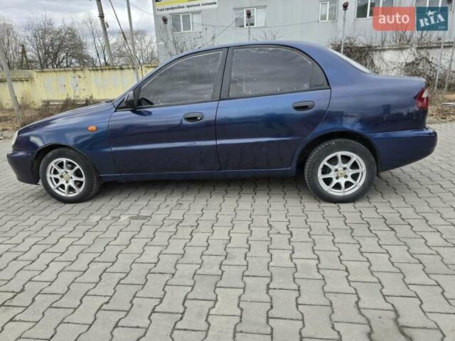 Синий Дэу Ланос, объемом двигателя 1.5 л и пробегом 220 тыс. км за 1515 $, фото 4 на Automoto.ua