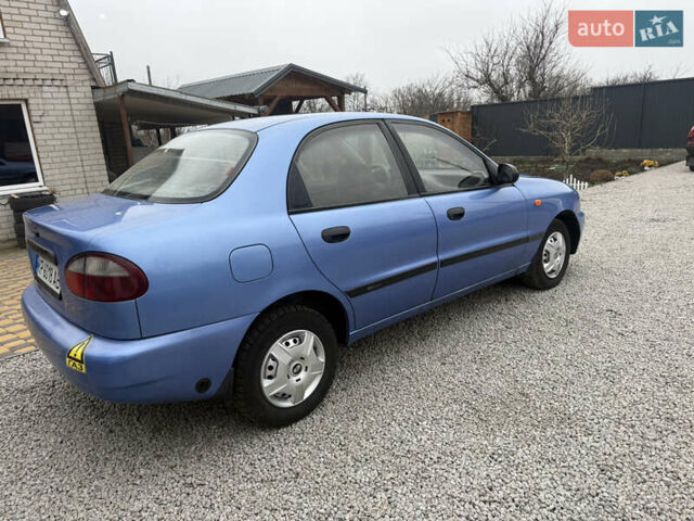 Синий Дэу Ланос, объемом двигателя 1.5 л и пробегом 220 тыс. км за 1700 $, фото 3 на Automoto.ua