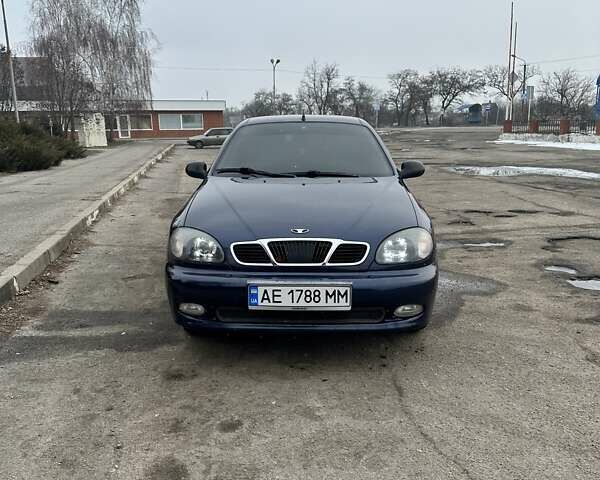 Синий Дэу Ланос, объемом двигателя 1.5 л и пробегом 200 тыс. км за 3500 $, фото 12 на Automoto.ua
