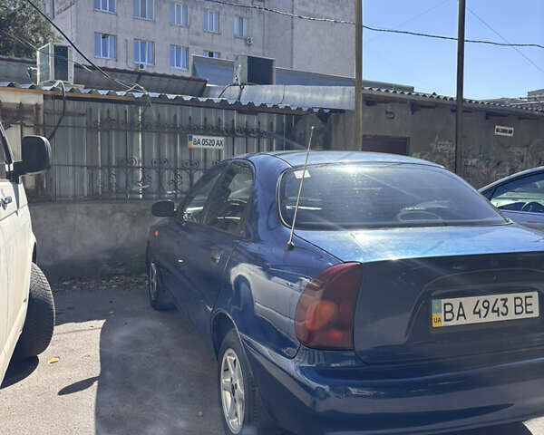Синий Дэу Ланос, объемом двигателя 1.5 л и пробегом 293 тыс. км за 2500 $, фото 10 на Automoto.ua