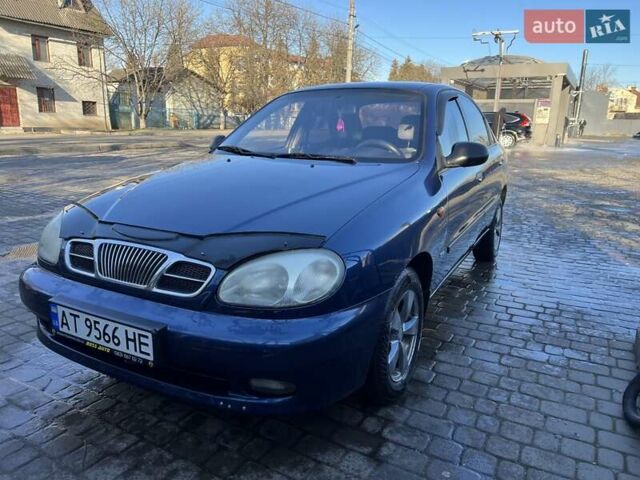 Синий Дэу Ланос, объемом двигателя 1.5 л и пробегом 217 тыс. км за 1550 $, фото 6 на Automoto.ua