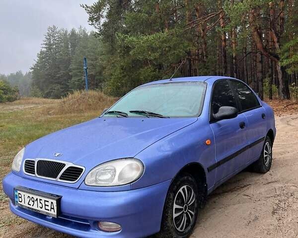 Дэу Ланос 2006 в Полтаве на Automoto.ua Синий Дэу Ланос, объемом двигателя 1.5 л и пробегом 224 тыс. км за 2500 $, фото 5 на Automoto.ua