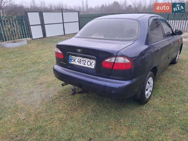 Синій Деу Ланос, об'ємом двигуна 1.5 л та пробігом 240 тис. км за 2099 $, фото 9 на Automoto.ua