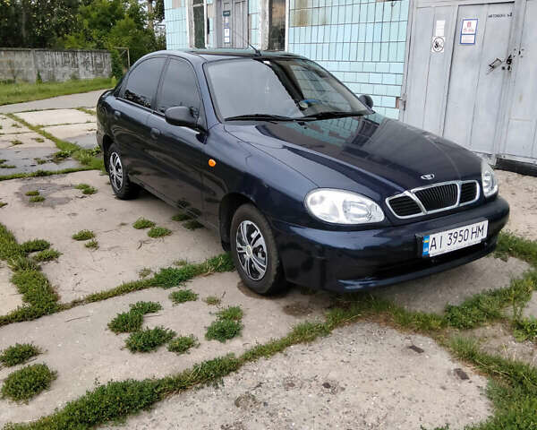 Синий Дэу Ланос, объемом двигателя 1.5 л и пробегом 100 тыс. км за 2500 $, фото 5 на Automoto.ua